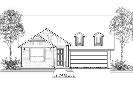 New construction Single-Family house The Amber, 437 Rose Avenue, Cleburne, TX 76033 - photo