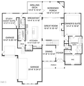 New construction Single-Family house 122 W Beech Slope Court, Chapel Hill, NC 27517 - photo