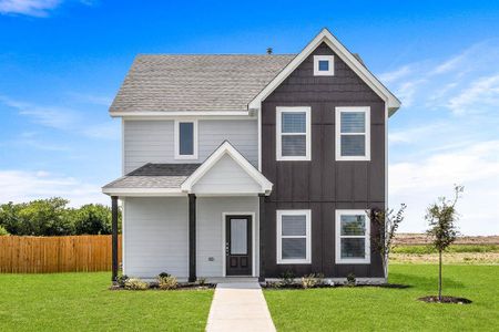 New construction Single-Family house 13504 Turtle Mountain Road, Ponder, TX 76259 - photo 0