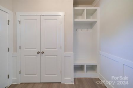 Drop Zone and Closet in Foyer off Front Door