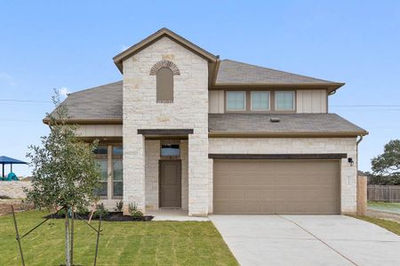 New construction Single-Family house 13225 Luckman Lane, Manchaca, TX 78652 Whitney- photo 3