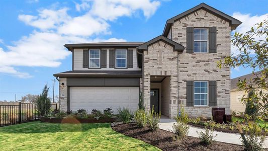 New construction Single-Family house 925 Lake Sweetwater Ln, Niederwald, TX 78640 The Mitchell- photo 0