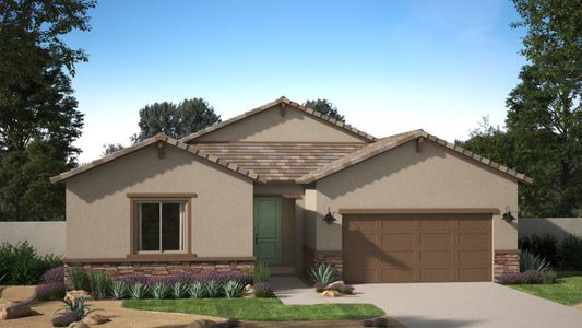 New construction Single-Family house 7044  Bushy Trail Lane, San Tan Valley, AZ 85143 - photo 1 1