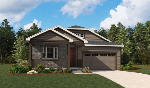 New construction Single-Family house 39263 Clymer St, Elizabeth, CO 80107 Agate- photo 0