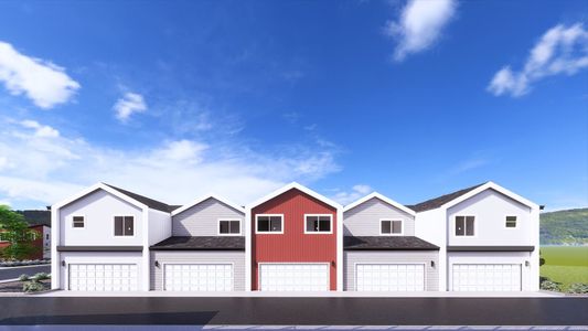 New construction Townhouse house Redcliff, 3753 Katina Way, Evans, CO 80620 - photo