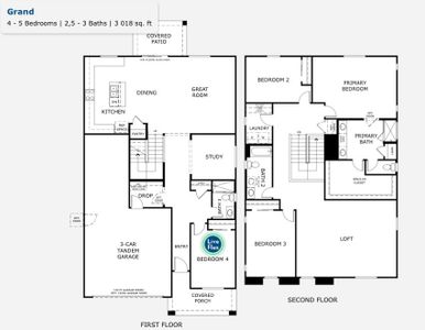 New construction Single-Family house Grand, 16943 West Cavedale Drive, Surprise, AZ 85387 - photo