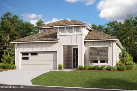 New construction Single-Family house 9910 Invention Ln, Jacksonville, FL 32256 The Royal at Kettering- photo 0