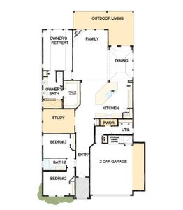 The success of a floor plan is the way you can move through it…You’ll be amazed at how well this home lives…We call it traffic patterns.