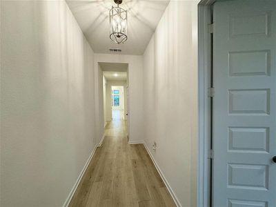 The entry leads you into the great living space with 15 ft vaulted ceilings!