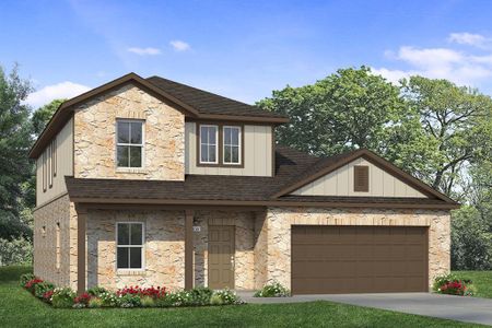 New construction Single-Family house 624 Breeze Hollow Ln, Georgetown, TX 78628 Oaks 2051- photo 2 2