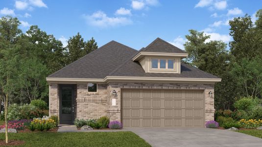 New construction Single-Family house 6707 Iron Clover Drive, Katy, TX 77493 Everett II- photo 0