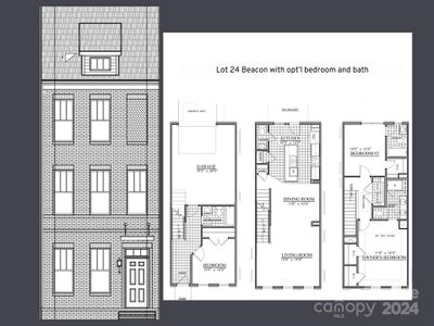 New construction Townhouse house 2208 Noble Townes Way, Charlotte, NC 28262 Beacon- photo 1 1