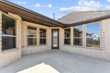 New construction Single-Family house 925 Capella Lane, Mansfield, TX 76063  Portico- photo 28 28