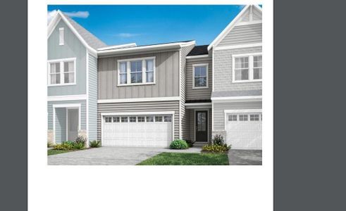 New construction Townhouse house 6105 Adecor Way, Raleigh, NC 27617 Astor- photo 0