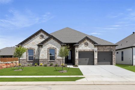 New construction Single-Family house 1058 Fleetwood Drive, Justin, TX 76247 Westwood- photo 1 1