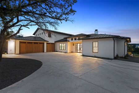 Front entry circular driveway