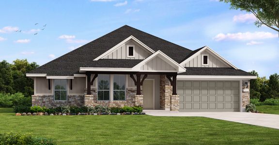 New construction Single-Family house 122 Westfield St, Hutto, TX 78634 Larue (2525-CV-50)- photo 0 0