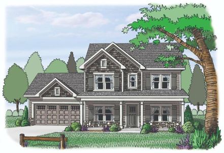 New construction Single-Family house 1446 Red Oak Lane, Loganville, GA 30052 Jackson- photo 0