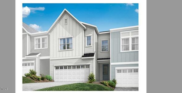 New construction Townhouse house 7948 Berry Crest Avenue, Raleigh, NC 27617 Astor- photo 0
