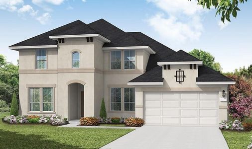New construction Single-Family house 385 Hollister Dr, Liberty Hill, TX 78642 Willis (3144-CM-50)- photo 0