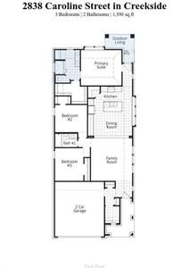 New construction Single-Family house 2838 Caroline, Royse City, TX 75189 Carlton Plan- photo 2 2