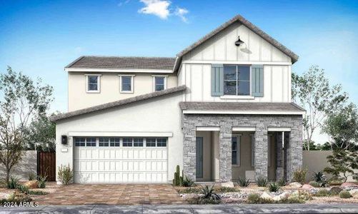 New construction Single-Family house 22546 E Saddle Way, Queen Creek, AZ 85142 Willow Plan 40-9- photo 0