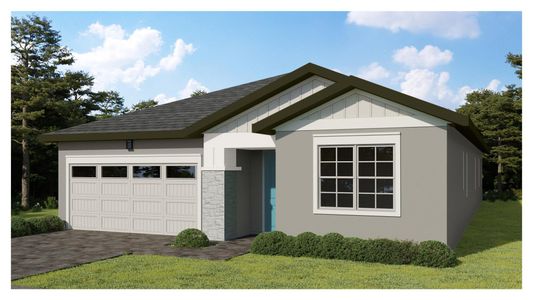 New construction Single-Family house 4914 Prairie Preserve Run, Saint Cloud, FL 34772 - photo 1 1