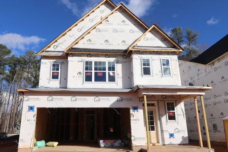New construction Single-Family house 3060 June Lake Station, Apex, NC 27502 Deerfield - Premier Collection- photo 1