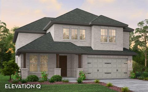 New construction Single-Family house 6112 Sandspur Springs Lane, Pearland, TX 77584 Hayden- photo 0 0