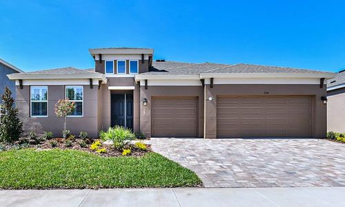 New construction Single-Family house 5379 Wolf Creek Drive, Apollo Beach, FL 33572 - photo 0