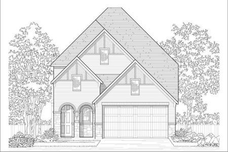 New construction Single-Family house 27295 Lombard Wood Drive, Magnolia, TX 77354 Everleigh Plan- photo 0