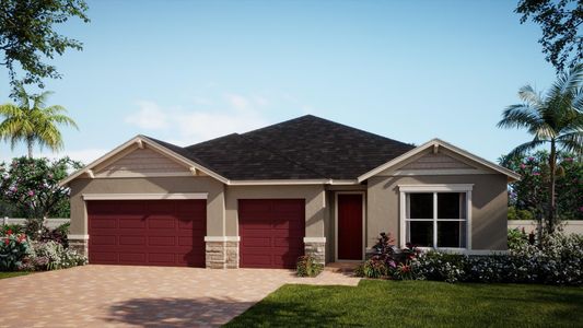 New construction Single-Family house 1182 Killian Dr Ne, Palm Bay, FL 32905 Oakton- photo 0