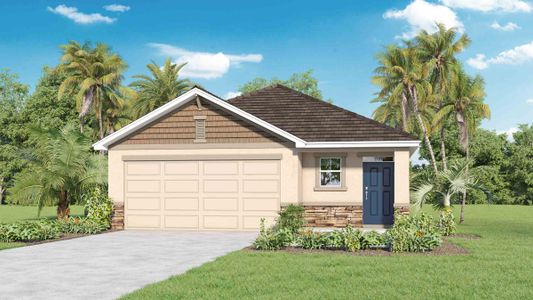 New construction Single-Family house Allex Ii, Broad River Avenue, Land O' Lakes, FL 34638 - photo