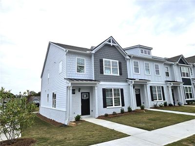 New construction Townhouse house 2456 Honey Way, Conyers, GA 30013 - photo 0