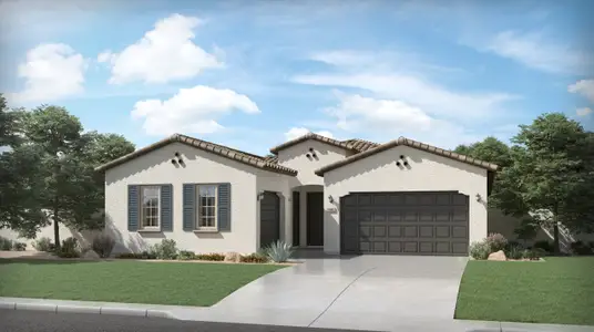 New construction Single-Family house 3181 W Hunter Ct, Phoenix, AZ 85083 Trillium Plan 4585- photo 0