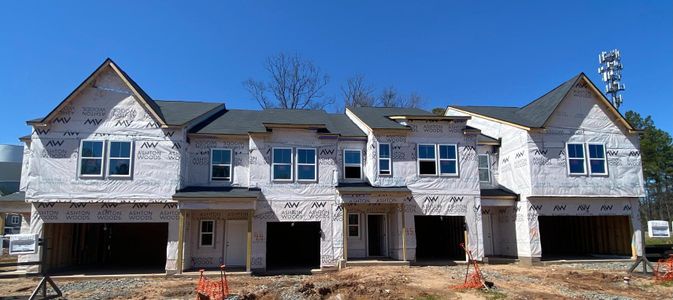 New construction Townhouse house 4217 Ranger Drive, Durham, NC 27703 Prescott Homeplan- photo 1 1