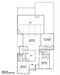 New construction Single-Family house 3709 Damsel Mackenzie, Lewisville, TX 75056 Plan 1195- photo 4 4