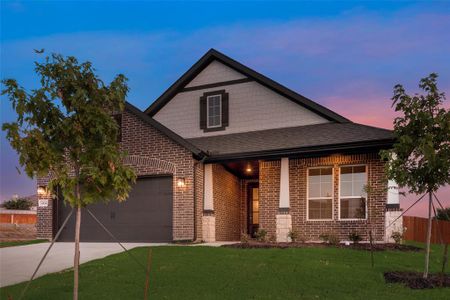 New construction Single-Family house 1404 Whitetail Lane, Azle, TX 76020 Lavon- photo 1 1