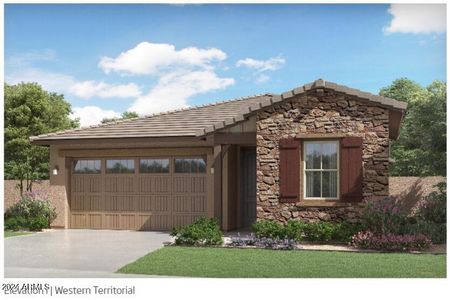 New construction Single-Family house 36385 West Leonessa Avenue, Maricopa, AZ 85138 Ironwood- photo 0