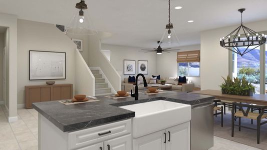Kitchen | Monument | The Villages at North Copper Canyon – Valley Series | New homes in Surprise, Arizona | Landsea Homes