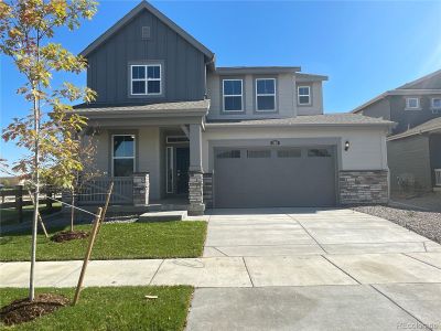 New construction Single-Family house 250 Kino Court, Brighton, CO 80601 Pinnacle- photo 0