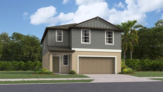 New construction Single-Family house 11708 Radiant Shore Loop, San Antonio, FL 33576 Atlanta- photo 0 0