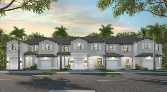 New construction Townhouse house 20350 Nw 6Th Pl, Miami Gardens, FL 33169 - photo 0 0