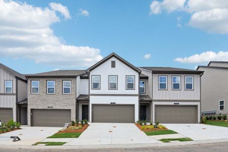 New construction Townhouse house 750 Rhone Street, Cumming, GA 30041 Foxglove Homeplan- photo 101 101