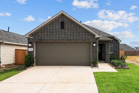 New construction Single-Family house 16429 Jones Jog Trail, Montgomery, TX 77316 Boxwood - Smart Series- photo 0