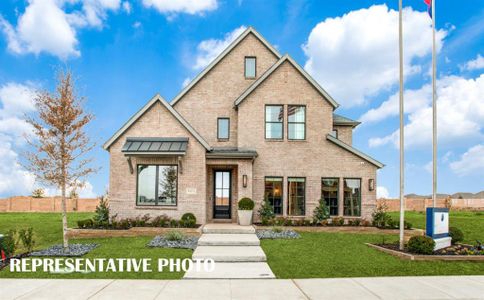 Visit our beautiful, new state-of-the-art model home to see all of the exciting new floor plans being offered in Celina Hills! REPRESENTATIVE PHOTO OF MODEL HOME.
