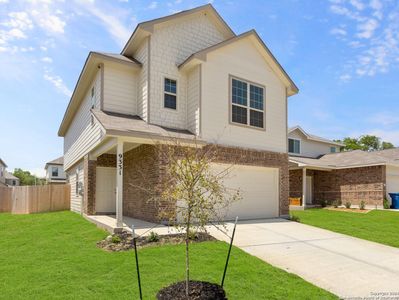 New construction Single-Family house 9331 Trap Rock, San Antonio, TX 78211 Chestnut- photo 1 1