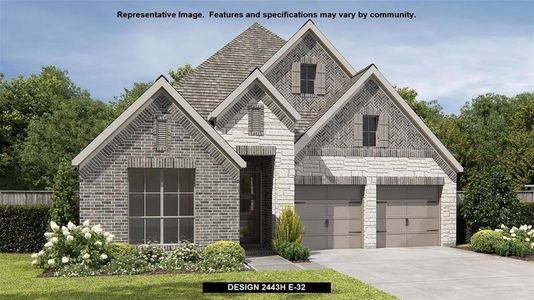 New construction Single-Family house 12350 Palmetto Drive, Mont Belvieu, TX 77523 Design 2443H- photo 0 0