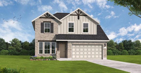 New construction Single-Family house Beaumont (2400-CV-35), 12566 Silver Gate, San Antonio, TX 78254 - photo
