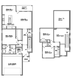 New construction Single-Family house Floor Plan 1988, 10005 Ocelot Court, Magnolia, TX 77354 - photo
